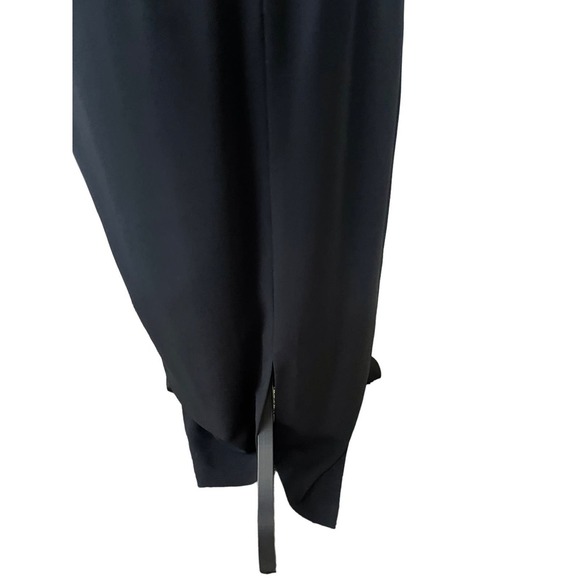 Vintage Rickie Freeman Black and Gold Gown - Size 6 - Picture 4 of 14